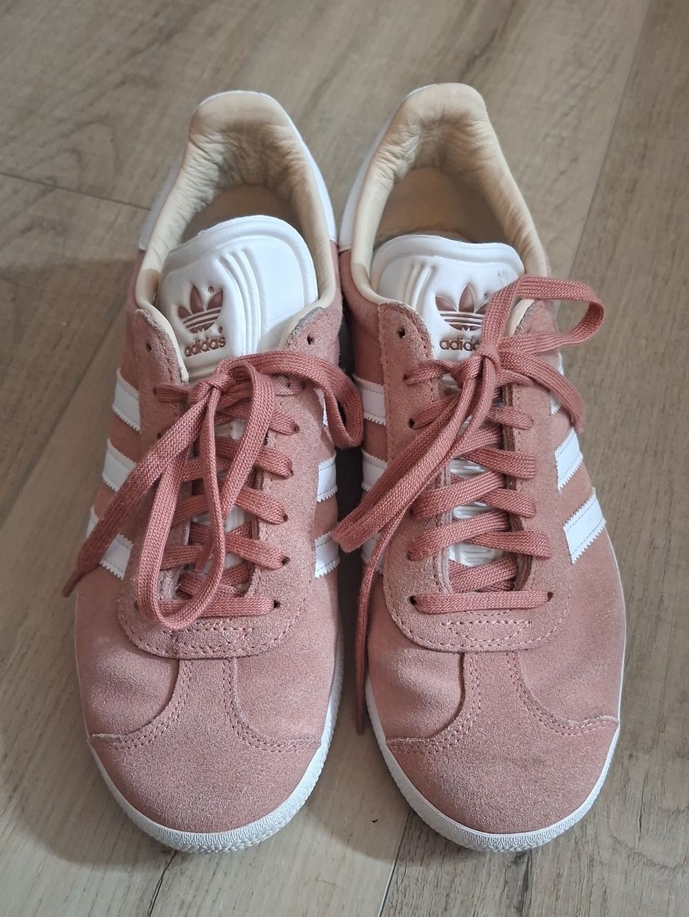 adidas Women's Pink Suede Gazelles